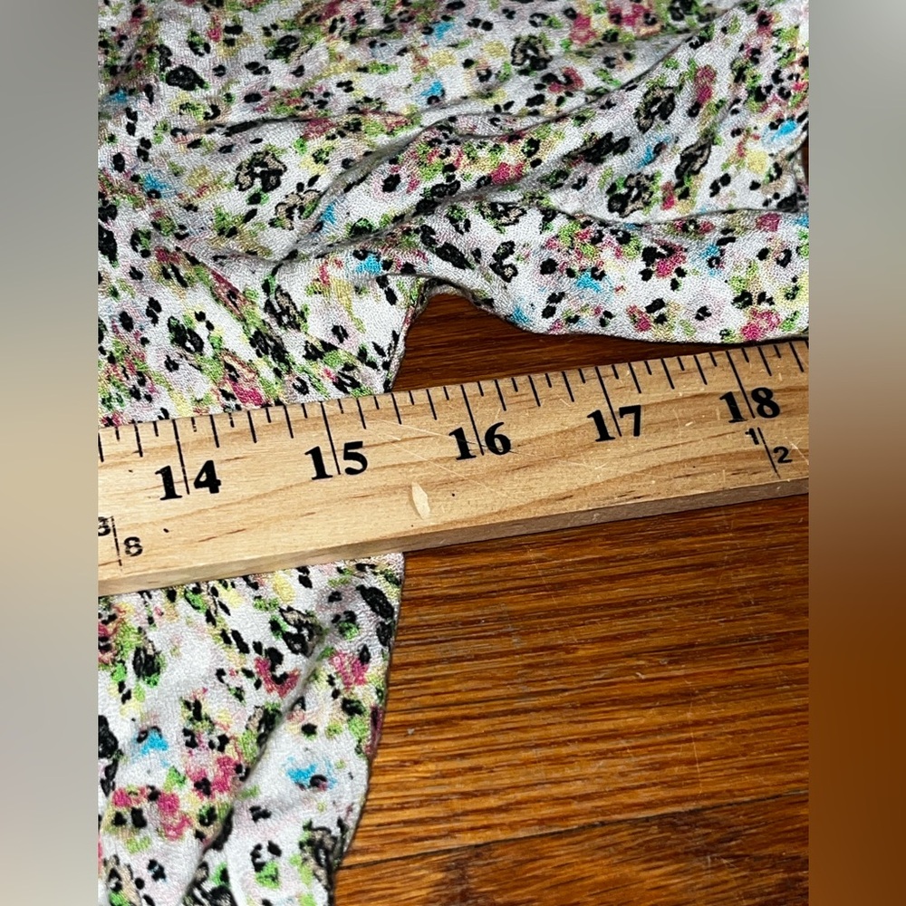 AFRM Janice Green Floral Midi Dress ditsy smocked Bridgerton small cottage core - Picture 9 of 15
